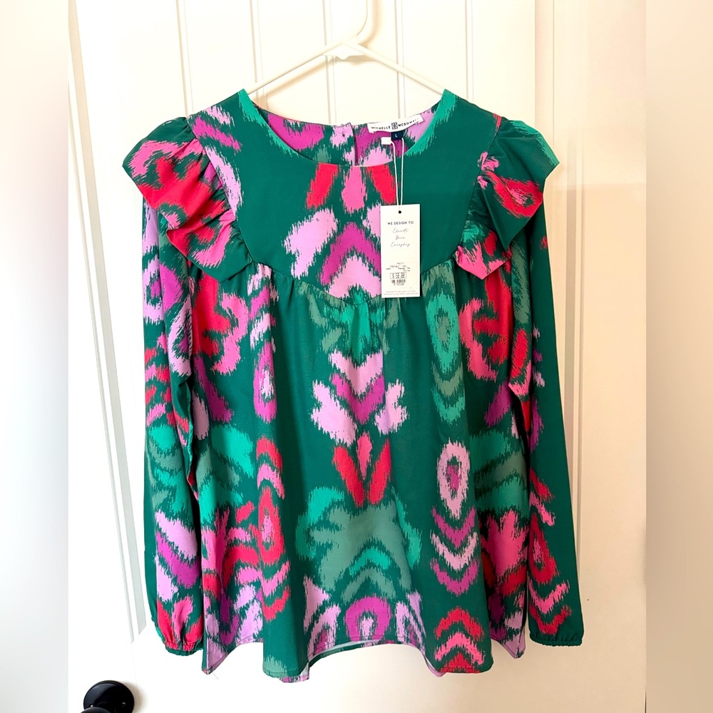 Michelle McDowell Kacey Top – Size L| NWT
